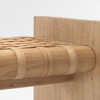 <a href="https://www.galeriegosserez.com/artistes/maerl.html"> Maërl</a> - Sépia - Banc (Châtaignier)